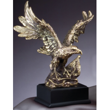 Eagle Award - #Gold Eagle Perched 11"